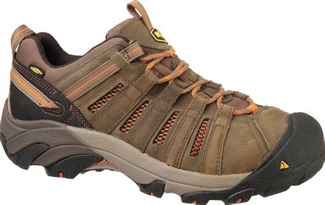 Keen Hiker Shoe 9 Ee Mens Brown Steel Toe Type 1 Pr 34wx59