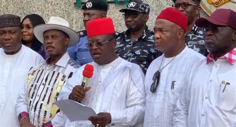 South East Governors Establish New Security Outfit Ebube Agu To