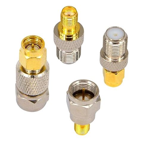 Onelinkmore Sma To F Coax Kit Rf Coaxial Adapter Kits Sma To F Antenna