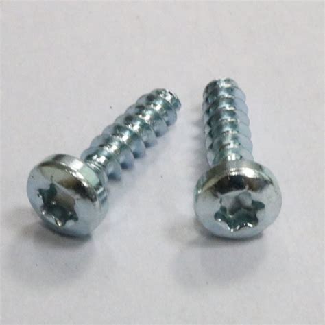 Steel Zinc Plated Pan Head Torx Drive Flat Tail Self Tapping Screw