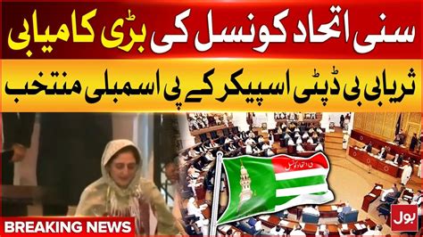 Sunni Ittehad Council Big Victory Suriya Bibi Elected As Deputy