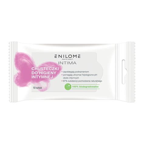 Enilome Healthy Beauty Intima Chusteczki Do Higieny Intymnej 10 Szt