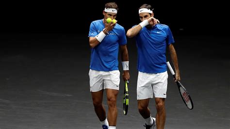 In Pics: When Nadal and Federer Partnered for a Doubles Match - The Quint