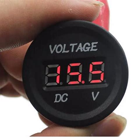 Professional V V Car Motorcycle Led Dc Digital Display Voltmeter