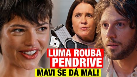 MANIA DE VOCÊ Luma ROUBA pendrive de Mércia e coloca Mavi para comer