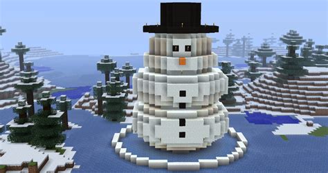 Snowman Minecraft Map