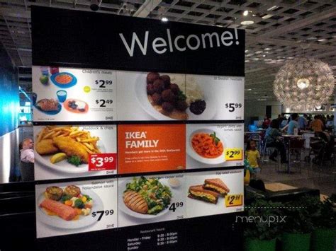 Online Menu of IKEA Restaurant, Round Rock, TX