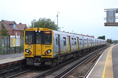 Merseyrail 508108 Seen At Hall Road Station 6th October 20 Will Swain Flickr