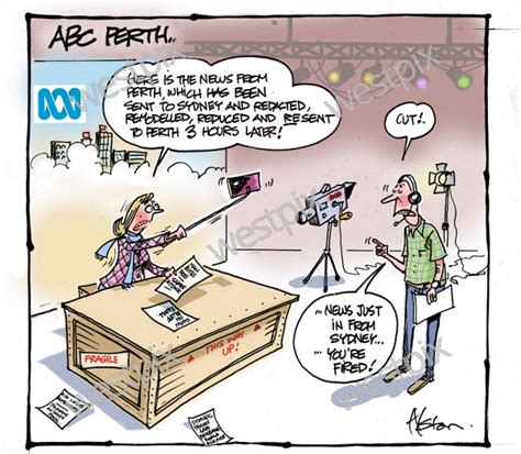 Dean Alston Cartoon Abc Perth The Abc Westpix