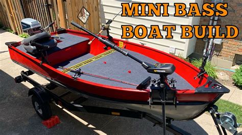 Making A Mini Bass Boat Youtube