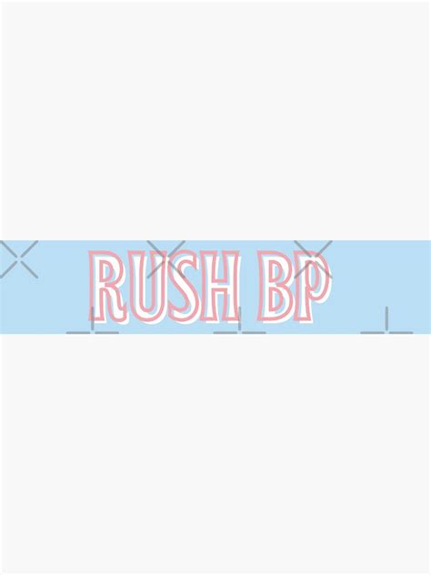 Rush Breen Phillips Sticker For Sale By Ldaley26 Redbubble