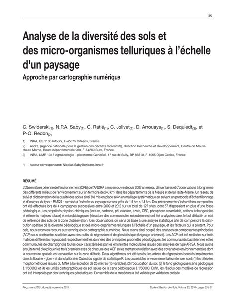 La Diversité Des Microorganismes