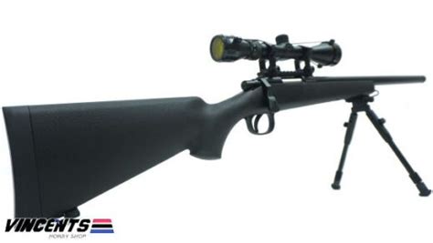 Double Belle Vsr 10 Black With Bipod And Scope