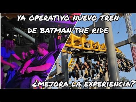 ParquePlaza Net Noticias Breves Nuevo Tren Para Batman En Six Flags