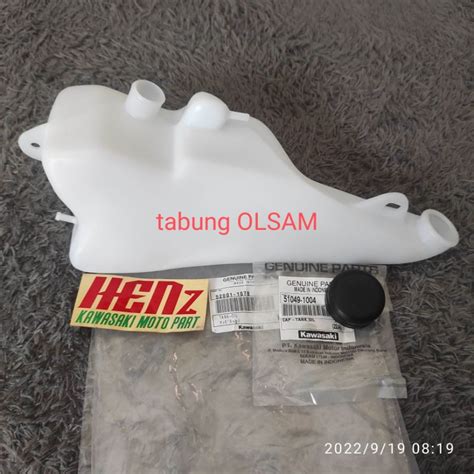 Jual Wadah Tabung Botol Plastik Oli Samping Olsam Kawasaki Ninja R