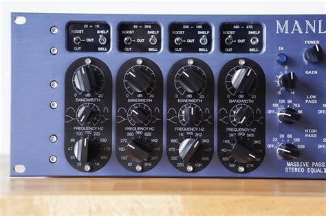 Manley Massive Passive Stereo Tube Eq Use Review Computer Music Driver