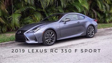 2019 Lexus Rc 350 F Sport Designed To Perform Youtube