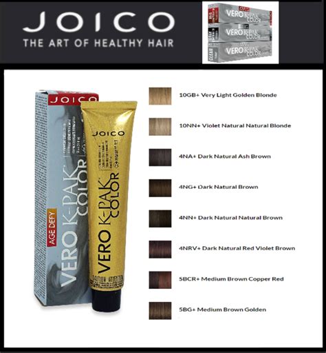 Joico Vero K Pak Age Defy Color Hair Color