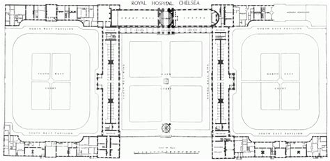 Plate 9 Chelsea Hospital Complete Plan British History Online