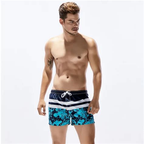 New Seobean Swimwear Men Swimsuits Sunga Men Swim Brief Shorts Beach