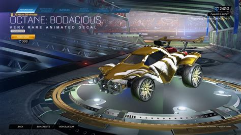 Rocket League Itemshop VERY RARE Titanium White Octane Bodacious