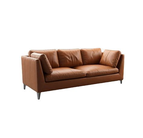 Leather Mid Century Modern Sofa | afamilyaffairmaine