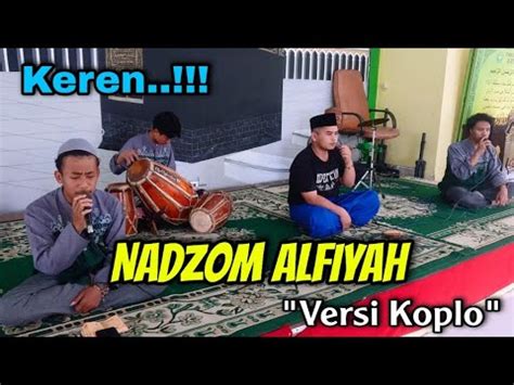 Viral Nadzom Alfiyah Pakai Kendang Youtube