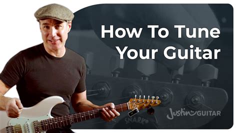 How To Tune Your Guitar For Beginners Youtube