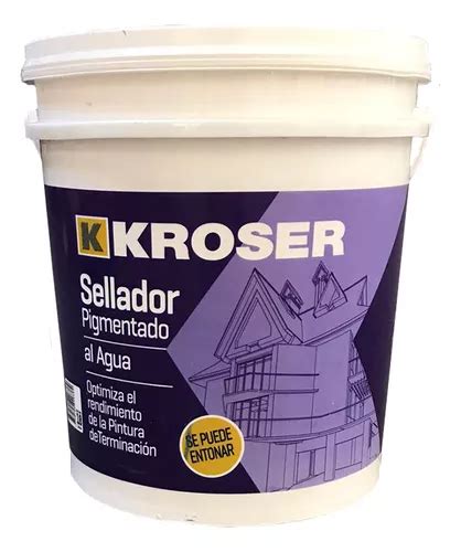 Sellador Pigmentado Kroser 3 6l Cuotas sin interés