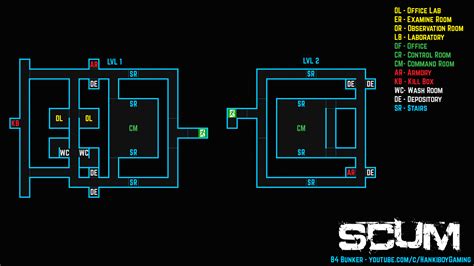 All the scum bunker map : r/SCUMgame