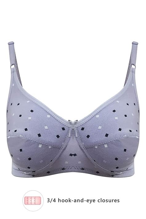 Buy Non Padded Non Wired Full Coverage Printed Bra Cotton Online India Best Prices Cod