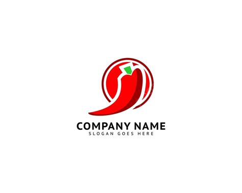 Modelo De Design De Logotipo De Pimenta Picante M Xico Gr Fico Picante