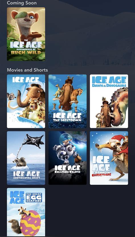 The Ice Age Collection Is Finally Complete In The Us Outside Of Some