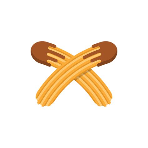 Churros Icon Design Vector 7636290 Vector Art At Vecteezy