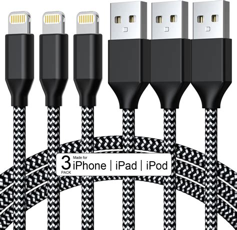 Amazon Ximytec Iphone Charger Cable Mfi Certified Pack Ft