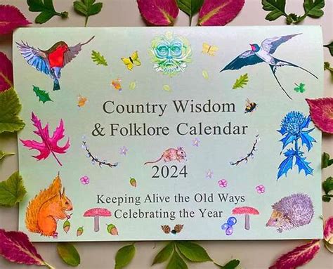 Country Wisdom And Folklore Calendar 2023