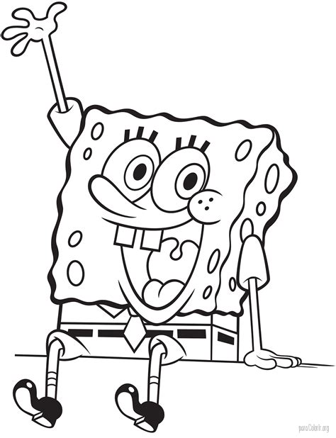 Desenho Do Bob Esponja Para Colorir Desenhos Para Colorir