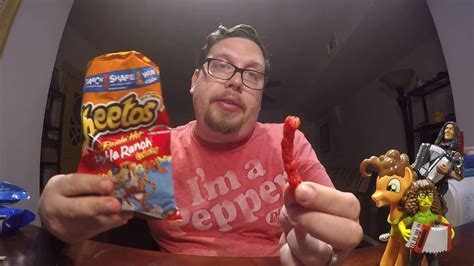 Flamin Hot Chipotle Ranch Crunchy Cheetos Review Youtube