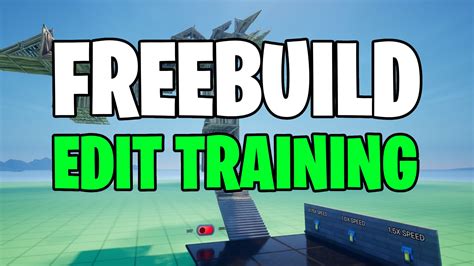 Freebuild Edit Training📝 7675 4420 2292 من ابتكار D Xp Fortnite