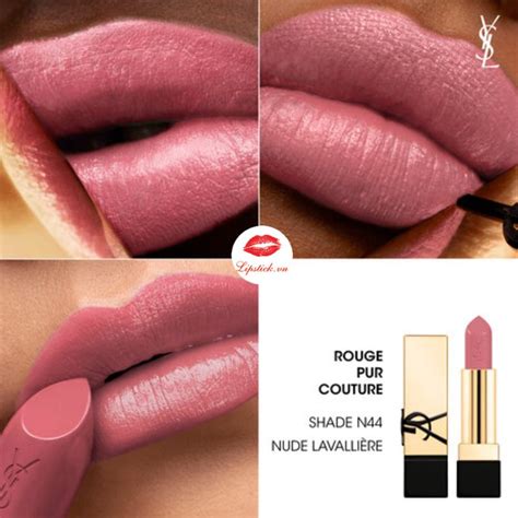 Review Son YSL N44 Nude Lavalliere Màu Tím Nude Đẹp Nhất
