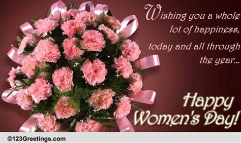 Glorious Woman Free Happy Womens Day Ecards Greeting Cards 123