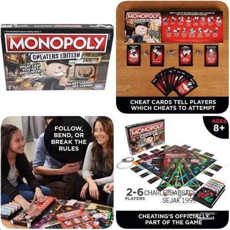 Jual Monopoly Cheaters Edition Original Hasbro Shopee Indonesia