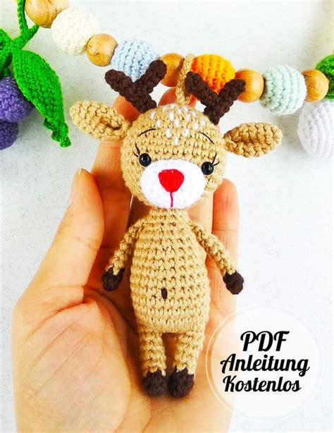 Einfaches Rentier Pdf Amigurumi Anleitung Kostenlos Artofit