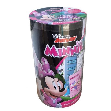 Disney mini tubo histórias para colorir minnie na Americanas Empresas