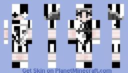 Dark Pomni Minecraft Skin