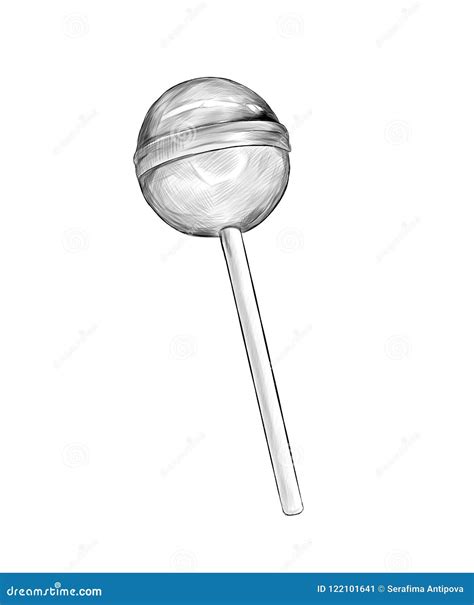 Round Lollipop. Vector Illustration Isolated On White Background. | CartoonDealer.com #275003918