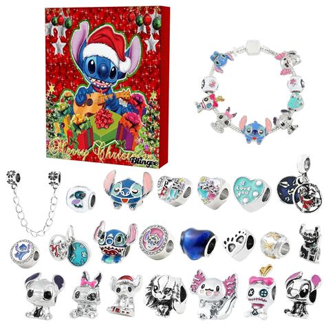 Elneeya Christmas Advent Calendar Diy Bracelet Making Kit