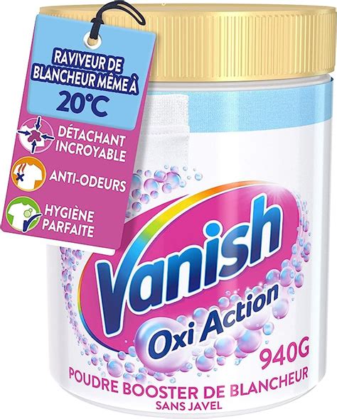 Vanish Oxi Action Booster De Blancheur D Tachant Textile Raviveur