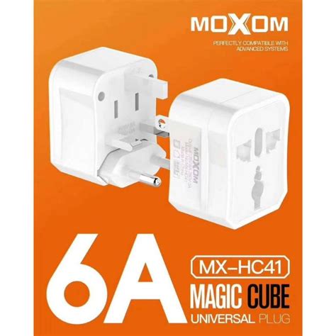 Original Moxom Mx Hc Magic Cube Universal Adapter International