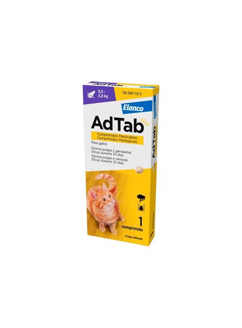 ADTAB COMPRIMIDO MASTIGÁVEL PARA GATO Embalagem 0 5kg 2kg